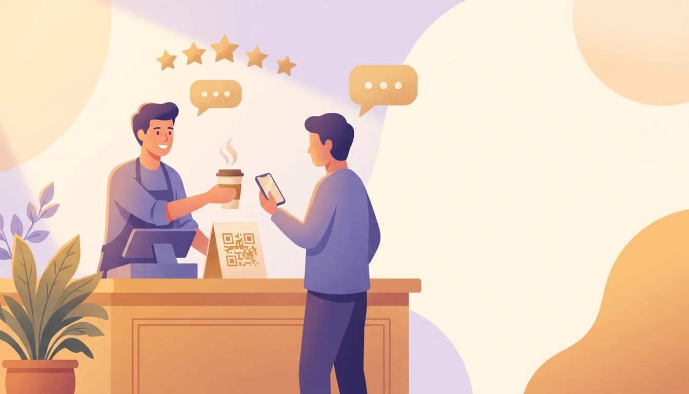 Cover Image for A Google Review QR Code at Your Counter: How to Make One, Where to Put It, and What Gets Customers to Scan